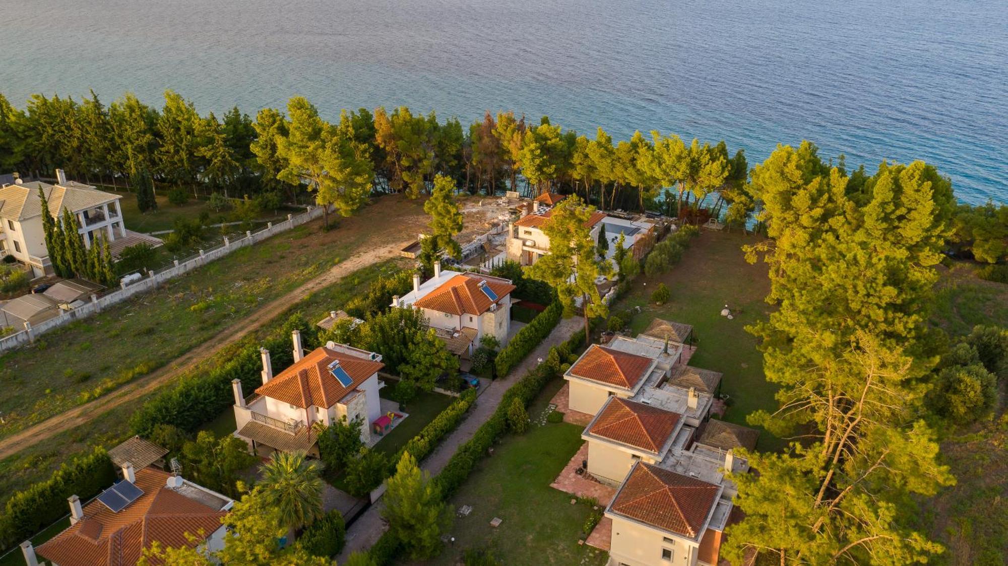 Villa-Danos Afytos Bagian luar foto